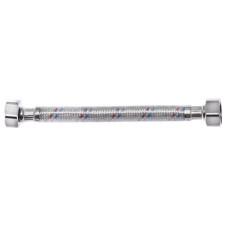 Гнучка підводка Zerix 1/2" ГГ 100см в силіконовій оболонці